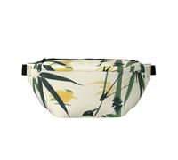 Birds Landed on Branches Printed Fanny Pack Waist Bag for Men Women, Adjustable Bumbags Hip Bum Bag Travel Crossbody Bags Sports Running Hiking Belt Bag