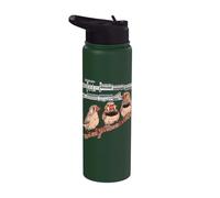 Birds Leitmotif Animals Classical Music Stainless Steel Insulated Water Bottle