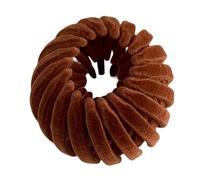 Birds Nest Hair Clip Velvet Expandable Hair Bun Ponytail Holder Hair Claw Clamps Clip Retractable Hair Loops Hair Bun Maker Quick Hair Banding Tool Nest Shaped Ponytail Holder Hair