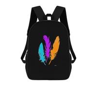 Birds of A Feather Backpack Unisex 17Inch Lightweight Travel Daypack Laptop Backpacks with 1 Main Compartment And Side Pockets