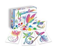 SentoSphere Aquarellum Junior Birds of Paradise - Painting by Numbers - Medium