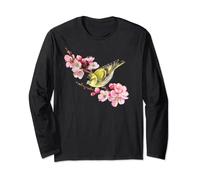 Birds On A Branch - Birding Bird Watching Bird Ornithology Long Sleeve T-Shirt