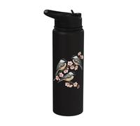 Birds On A Branch - Birdwatcher Funny Bird Watching Stainless Steel Insulated Water Bottle