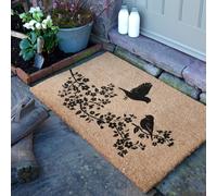 Birds On A Tree Doormat (90 x 60cm) Artsy Mats Brown 90cm x 60cm