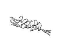 Birds On Branch Metal Cutting Dies Stencil Scrapbooking DIY Album Stamp Paper Die Cuts for Leather Earrings