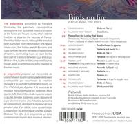 BIRDS ON FIRE: JEWISH MUSIC FOR VIOLS NEW CD