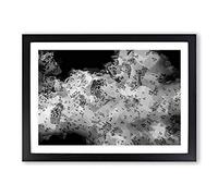 Birds on The Move in Abstract Framed Print | A2 Black Framed Wall Art | Ready to Hang | Abstract Fantasy Picture | Living Room Bedroom Lounge Office