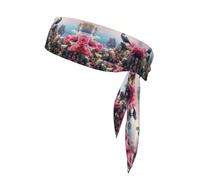 Birds on The Stone Tie Headband for Women & Men - Stylish Sports Head Tie, Suitable for Various Sports Activities