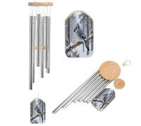 Birds on The Tree Wind Chimes for Outdoor/Indoor 20.5" Large Memorial Aluminum Wind Chimes Indoor Outdoor Decorations for Patio Porch Garden and Backyard