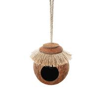 Birds Parrots Nest Hanging Tree House For Small Bird Hamsters Portable Chewing Toy Nest Bed Cage Toy Bird Nests For Cages Finches