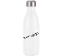 Birds Rising from Broken Chains Freedom Vacuum Insulated Thermal Water Bottle White