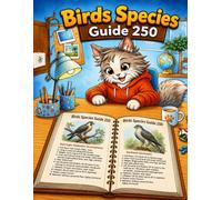 Birds Species Guide 250: Birds of the World Encyclopedia (Nature's Wonders Guides)