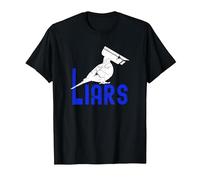 Birds Spies Pigeons Arent Real Pigeons are Liars T-Shirt, Men, Black, Small