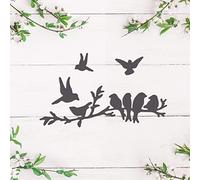 Birds Stay on the Tree Braches Dies for Card Making DIY Scrapbooking Spring Birds Metal Cutting Dies for Paper Crafting Arts Crafts Scrapbooking Supplies Die Cuts Punch Template Photo Album Decor