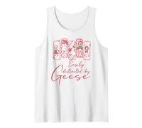 Birds Supercute Pink Duck Easily Distracted By Geese Tank Top