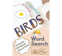 Birds Word Search Puzzle Book: A Beautiful and Relaxing Activity Book for Bird Lovers and Nature Enthusiasts | Featuring 55 Puzzles with Easy-to-Read Print for Adults & Seniors