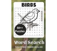 Birds Word Search Puzzle Book: Easy to Read Print | 6 x 9 inches, 144 pages | 70+ puzzles - Gift for Vacations, Holidays, and Relaxing Times