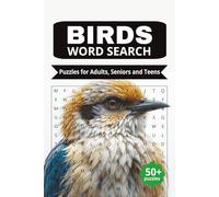 Birds Word Search Puzzle Book: Word Search Puzzles with Easy to Read Print about Birds and Bird watching | 6 x 9, 110 pages | 50+ Puzzles... Great Gift for the Whole Family