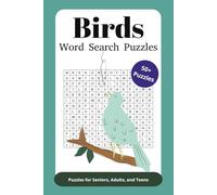 Birds Word Search Puzzles: Word Search Puzzles with Easy to Read Print about Birds, Nature, and More | 6x9 inches, 120 pages | 50+ Puzzles ... Gift for Vacations, Holidays, and Relaxation
