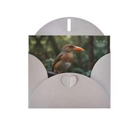 Birdsong Gray Patterns greeting card 6x4 inches with envelope, covering birthdays, weddings and other occasions