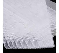 birdsunshine 8 Pcs Square Silicone Dehydrator Sheets, Non-Stick Food Fruit Dehydrator Mats Reusable Thickened Silicone Steamer Mat for Food Fruit Dryer