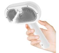 BIRDTOBR 3 in 1 Cat Spray Massage Comb - Steamy Brush with Water Tank, Eliminates Flying Hair with One Button for Cats and Dogs