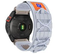 BIRDTOBR Bracelet for Fenix 7X / Fenix 8 51 mm / 6X / 5X, 26 mm Soft Nylon Sport Replacement Strap, Adjustable Velcro Fastener with Quick Fit for Fenix 6X Pro/Fenix 5X Plus/Fenix 3/Fenix 3 HR