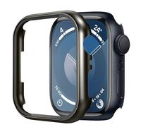 BIRDTOBR Hard Case with Tempered Glass Screen Protector Compatible for Apple Watch Series 9 45mm/ Series 8 45mm/ Series 7 45mm, High Sensitivity Ultra-Thin Shockproof Cover for iWatch Series 9/8/ 7