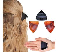 BIRDWARE Medium-Size hair clips clutches for women, girl Multi Color Acrylic Material Stone Butterfly Clip for Women