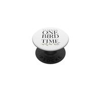 Birdwatcher Learning One Bird at a Time Botanical Design PopSockets Adhesive PopGrip