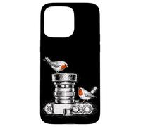 Birdwatcher Photographer Bird Camera Lens Sketch Nature Case for iPhone 15 Pro Max