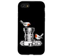 Birdwatcher Photographer Bird Camera Lens Sketch Nature Case for iPhone SE (2020) / 7/8