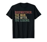 Birdwatcher The Man The Myth The Legend Funny Nature Lover T-Shirt