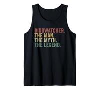 Birdwatcher The Man The Myth The Legend Funny Nature Lover Tank Top