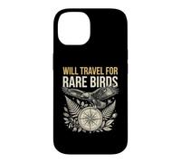 Birdwatcher Will Travel For Rare Birds Birding Case for iPhone 14