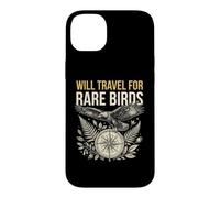 Birdwatcher Will Travel For Rare Birds Birding Case for iPhone 14 Plus