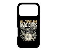 Birdwatcher Will Travel For Rare Birds Birding Case for iPhone 17 Pro