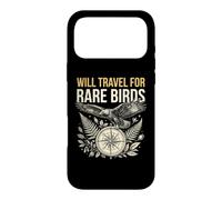 Birdwatcher Will Travel For Rare Birds Birding Case for iPhone 17 Pro Max