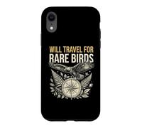 Birdwatcher Will Travel For Rare Birds Birding Case for iPhone XR