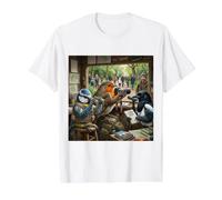 Birdwatching Humans Funny Bird Watchers Nature Wildlife Value Graphic T-Shirt, Men, White, M