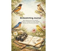 Birdwatching Journal: Bird Observation Field Notes Journal for Birdwatchers, Nature Walks, and Wildlife Sightings