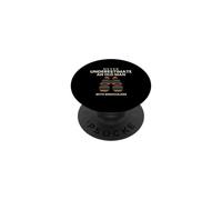 Birdwatching Never Underestimate An Old Man Bird Watcher PopSockets Adhesive PopGrip