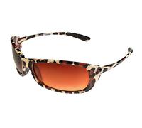 Birdz Catbird Womens Wraparound Sports Sunglasses Leopard/Brown Medium Size