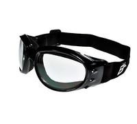 Birdz Eagle Sports/Motorcycle/Riding Goggles Black/Clear ML