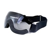 Birdz Eyewear Thrush Sport Snowboarding Skydiving Motorcycle Riding Goggles Adjustable Strap Black Frame with Smoke Lens (Smoke)