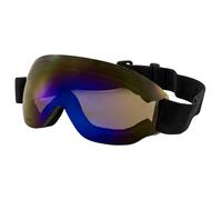 Birdz Eyewear Thrush Sport Snowboarding Skydiving Motorcycle Riding Goggles w/Blue Mirror Lens