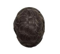 birene hair replacement system for men 0.03mm Untra Thin Skin Male Hair Toupee Men Prosthesis Capillary Remy Human Hair Natural Men's Wigs Protese Capilar Masculina men's toupee(220#)