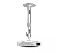 birene Projector Stand Projector Bracket Hoisting Wall Mounted Bracket Projector Bracket Universal Telescopic Hanging Bracket Projector Mount for Wall(Silver,67-120CM)