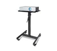 birene Projector Stand Projector Bracket Tray Trolley Universal Telescopic Lifting Portable Movable Worktable Landing Home Office Projector Shelf Projector Mount for Wall(120cm)
