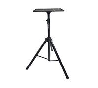 birene Projector Stand Projector Tripod Stand Laptop Tripod Stand Portable DJ Equipment Stand Folding Floor Tripod Stand Height Adjustable 27 to 47 Inch Projector Mount for Wall